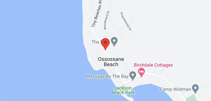 map of 261 TINY BEACHES Road S